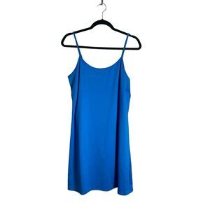 J. Crew Factory Blue Mini Athletic Dress
